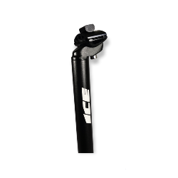 COMBO Tige de selle ICE Relax 27,2mm noire + selle ICE TRIP