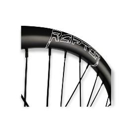 Paire de Roues ICE RAPTOR disque 20'' x 1,75 Noires rayons Aerowind