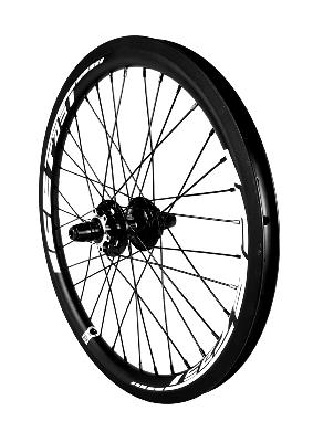 Roue Arrière ICE RAFALE 20" Carbone + Moyeu ICE HACKER disque