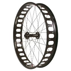 Roue Avant HALO FAT BIKE 26" 150 x 15 mm Noire (peinture)