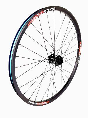 Roue Avant HALO CHAOS 27,5" 15mm / QR Noire 