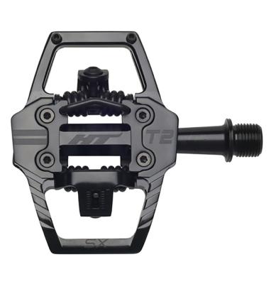 Pédales auto Spéciale BMX HT T-2 SX Stealth Black