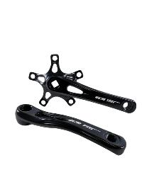 Pédalier BMX carré ICE FAST ROOKY 150 mm Noir