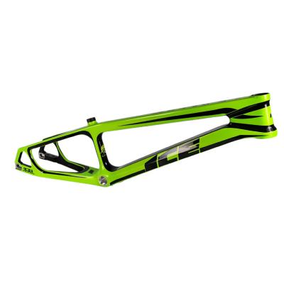 Cadre BMX carbone ICE RAPTOR CITRIK RS Lime/ Noir  PRO 