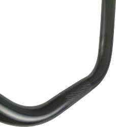 Guidon BMX générique Cr-mo PRO Ø Noir