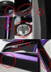 Kit Cadre ICE RAPTOR PURPY Pro 3XL + fourche SWAT  **Occasion**