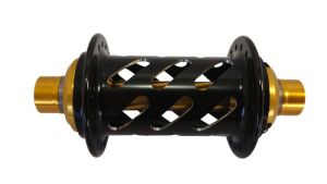 Moyeu BMX Avant ICE/ONYX HELIX Ø 20mm *LIMITED EDITION* 36 Trous Noir/Noir  (livré sans axe!)