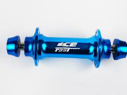 Moyeu Avant BMX ICE FAST Expert 36 Trous Bleu  ***EXPO***