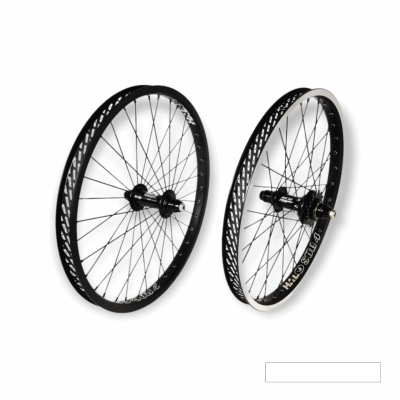 Paire de roues Halo SUB-4  20 x 1,75 montées de moyeux ICE Fast noir