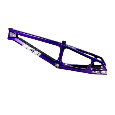 Cadre BMX carbone ICE RAPTOR PURPY RS Violet/ Noir PRO XL