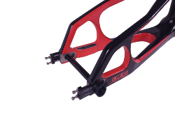 Kit cadre BMX carbone ICE RAPTOR + fourche Swat Hot Chili Pro XL