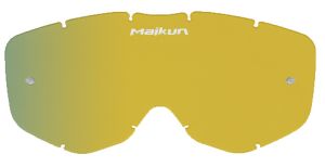 Ecran Iridium Gold de remplacement pour masque MAIKUN NET