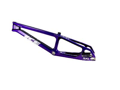 Cadre BMX carbone ICE RAPTOR PURPY RS Violet/ Noir PRO 3 XL