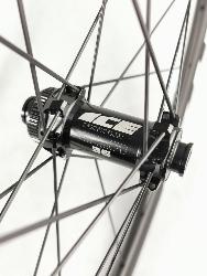 Paire de roues ICE SATURN Route 38 mm disk Centerlock 12 x 100 mm / 12 x142mm SHIMANO moyeux ICE CLR