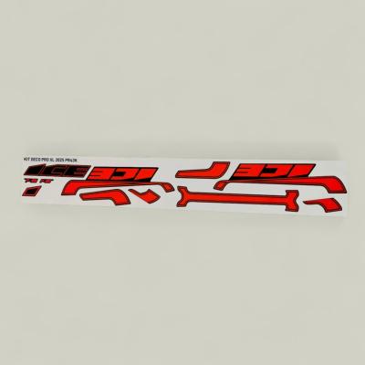 Kit déco pour cadre ICE F22 Pro XL Rouge 