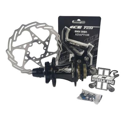 Kit Frein à disque ICE pour BMX (moyeu Hacker X 10/15+ adaptateur + disque)