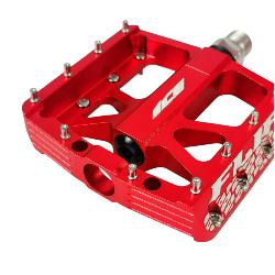 Pédales ICE FLIP CNC Rouges (Junior)