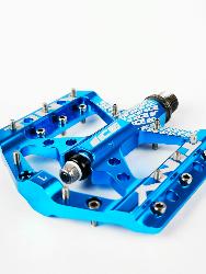 Pédales ICE TINY CNC Bleues (Junior)