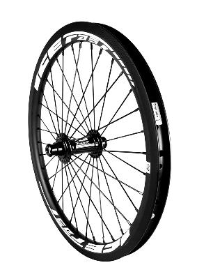 Roue Avant ICE RAFALE X 20" Carbone + Moyeu ICE TANK Ø 20mm 